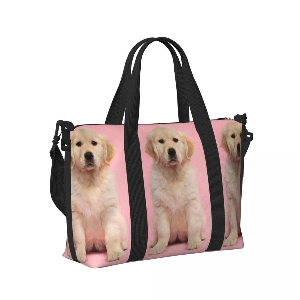 Golden Retriever Beach Travel Bag Large Capacity Tote Bags for Gym Sport Women Shopping Duffle Shoulder Bag
Golden Retriever Beach Travel Bag Large Capacity Tote Bags for Gym Sport Women Shopping Duffle Shoulder Bag