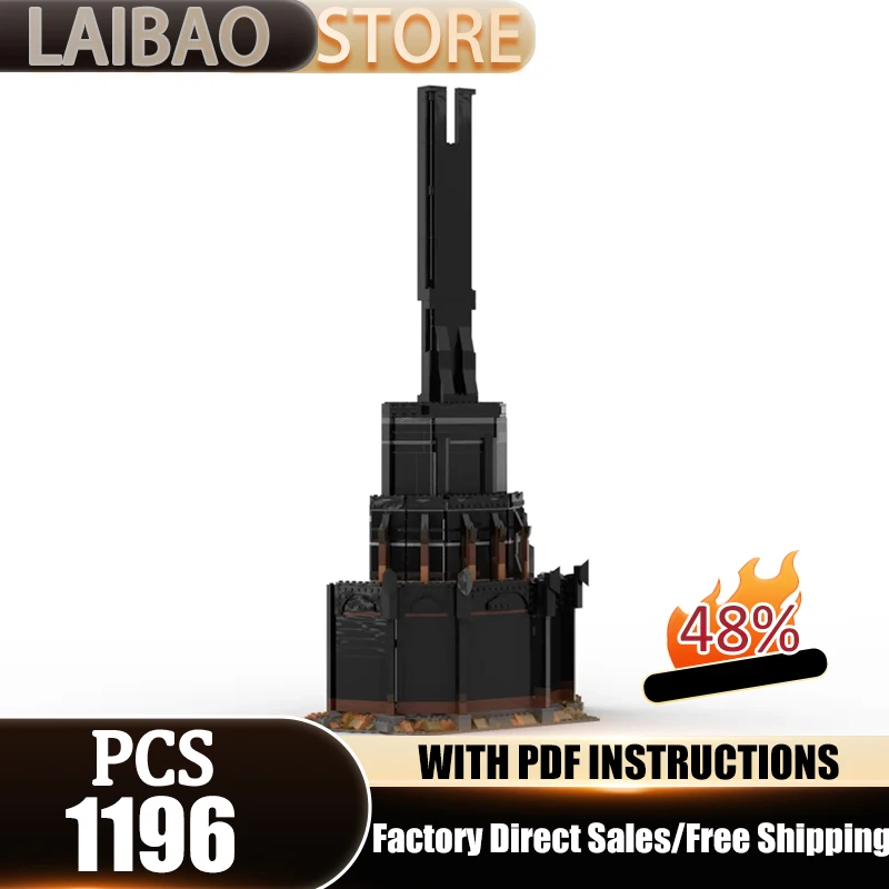 Конструктор Rings Movie Model Moc: Модель «Темная Башня», технологические кирпичики, игрушки для самостоятельной сборки, строительные наборы, праздничные подарки
Конструктор Rings Movie Model Moc: Модель «Темная Башня», технологические кирпичики, игрушки для самостоятельной сборки, строительные наборы, праздничные подарки