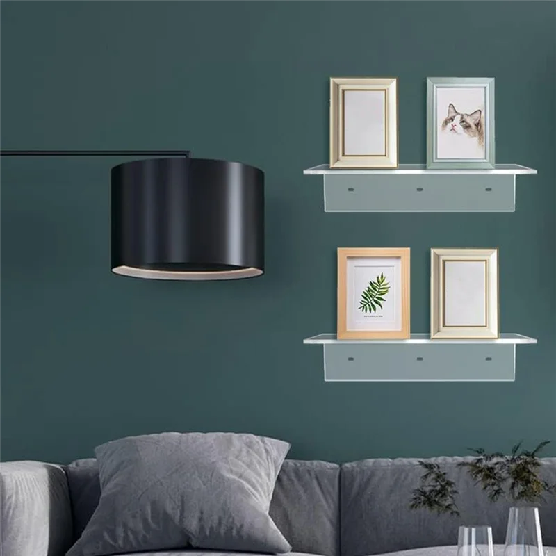 Small Wall-Mounted Acrylic Floating Shelf Clear Storage Rack Decor For Bathroom Living Room Clear
Small Wall-Mounted Acrylic Floating Shelf Clear Storage Rack Decor For Bathroom Living Room Clear
