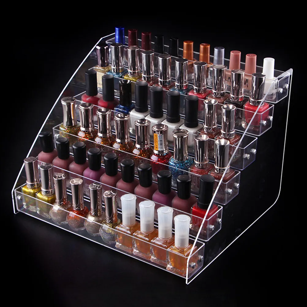 Sturdy Multi-Level Nail Polish Display Rack Lipstick Essential Oils Organizer Compact Desktop Storage Stand Clean Modern Design
Sturdy Multi-Level Nail Polish Display Rack Lipstick Essential Oils Organizer Compact Desktop Storage Stand Clean Modern Design