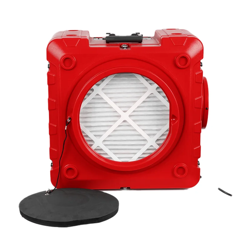 Industrial-grade desktop air scrubber HEPA carbon filtration power formaldehyde removal flood repair plastic
Industrial-grade desktop air scrubber HEPA carbon filtration power formaldehyde removal flood repair plastic