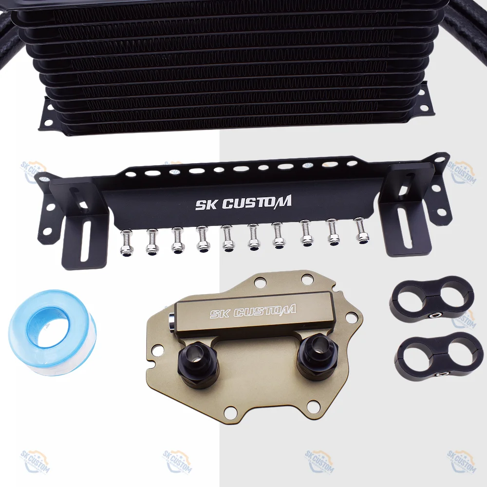 SK CUSTOM For BMW B46 B48 Engine Oil Cooling Kit G20 G28 G38 G32 G42 G26 G23 X3 G08 X4 G02 X5 G05 X6 G06 Z4 G29 Oil Radiator kit
SK CUSTOM For BMW B46 B48 Engine Oil Cooling Kit G20 G28 G38 G32 G42 G26 G23 X3 G08 X4 G02 X5 G05 X6 G06 Z4 G29 Oil Radiator kit