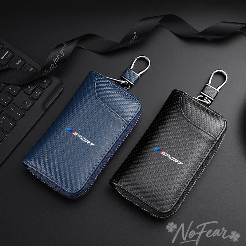 Carbon Fiber Fabric Keychain Unisex Multifunction Wallet For BMW 1 3 5 Series G30 G20 F30 F10 E60 X1 X3 E70 F15 F48a Key Case
Carbon Fiber Fabric Keychain Unisex Multifunction Wallet For BMW 1 3 5 Series G30 G20 F30 F10 E60 X1 X3 E70 F15 F48a Key Case