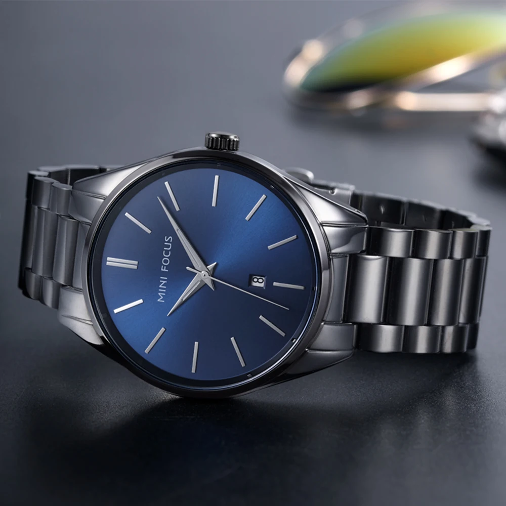 MINI FOCUS Classic Black Wrist Watches Luxury Business Date Waterproof Luminous Stainless Steel Men Quartz Wristwatch 0050G
MINI FOCUS Classic Black Wrist Watches Luxury Business Date Waterproof Luminous Stainless Steel Men Quartz Wristwatch 0050G