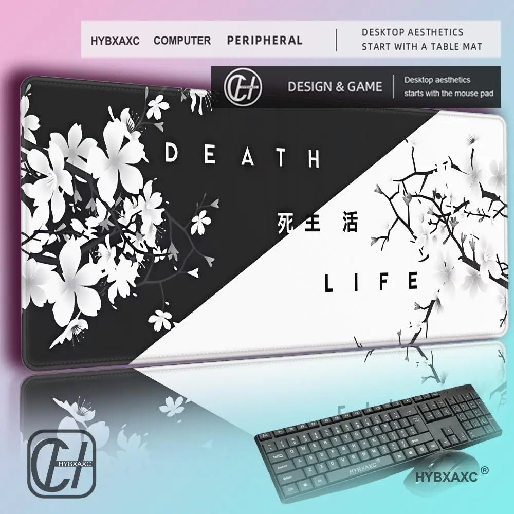 Black and White Cherry Blossom Gaming Mouse Pad Extended Large Mouse Mat Desk Pad Non Slip Rubber Mousepad Gamer
Black and White Cherry Blossom Gaming Mouse Pad Extended Large Mouse Mat Desk Pad Non Slip Rubber Mousepad Gamer
