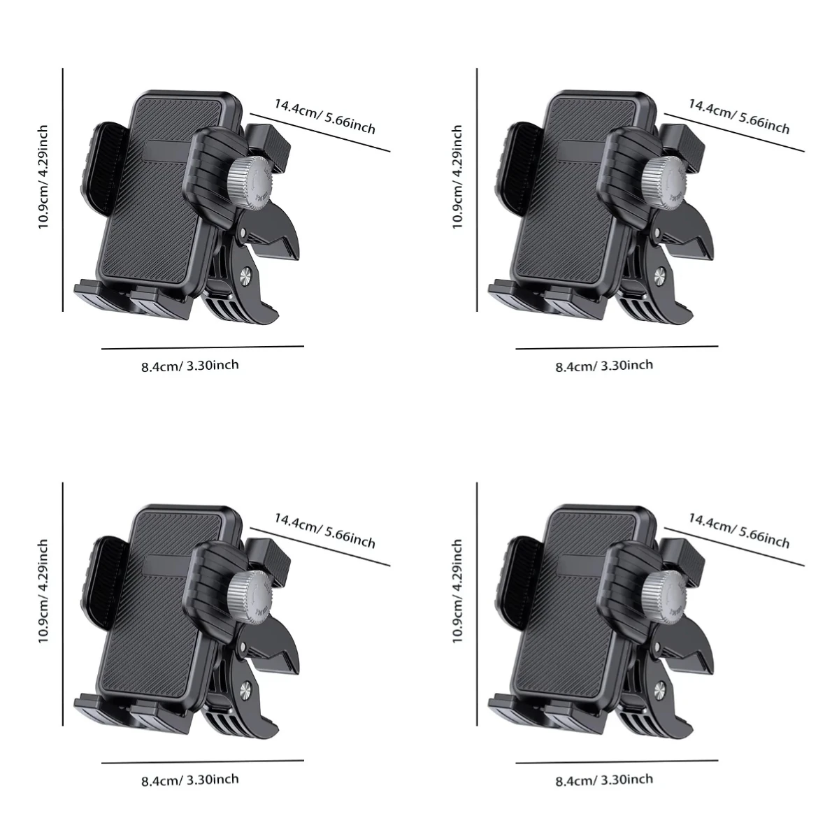 Shock-Absorbing Bike/Motorcycle Handlebars Phone Mount Holder Safety Lock Portable 360 Rotation Quick Phones
Shock-Absorbing Bike/Motorcycle Handlebars Phone Mount Holder Safety Lock Portable 360 Rotation Quick Phones