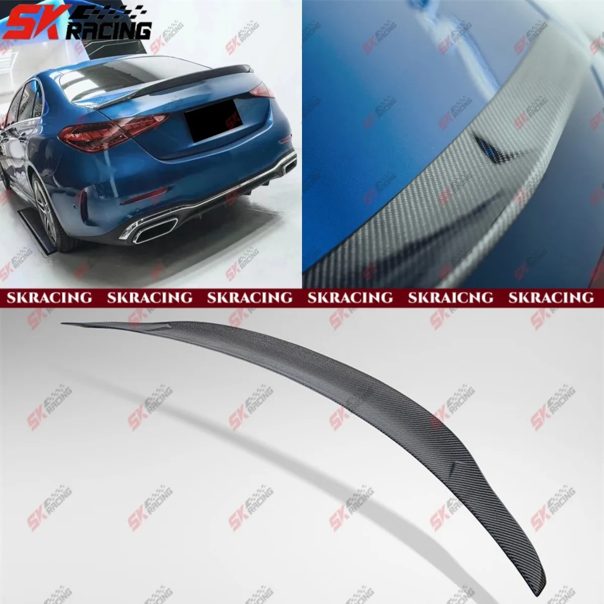 Неокрашенное/кованное/углеродное волокно заднего спойлера подходит для Benz C-Class W206 C200 C300
Неокрашенное/кованное/углеродное волокно заднего спойлера подходит для Benz C-Class W206 C200 C300