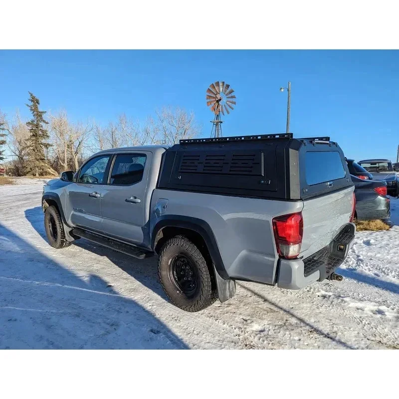 KQX Best SellingTacoma Truck Cap with Roof Racks Lockable Truck Topper with LED ingHigh Quality
KQX Best SellingTacoma Truck Cap with Roof Racks Lockable Truck Topper with LED ingHigh Quality