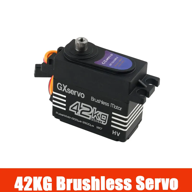 42KG Digital Servo Brushless High Torque Metal Gear 180 270 Degree for RC Robot Car DIY Model Toys Parts
42KG Digital Servo Brushless High Torque Metal Gear 180 270 Degree for RC Robot Car DIY Model Toys Parts