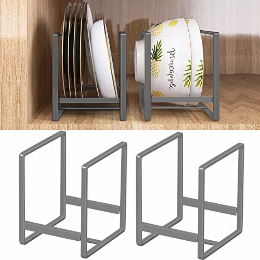 4PCS Plate Holders Organizer Metal Dish Storage Dying Display Rack for Cabinet Counter and Cupboard Grey
4PCS Plate Holders Organizer Metal Dish Storage Dying Display Rack for Cabinet Counter and Cupboard Grey