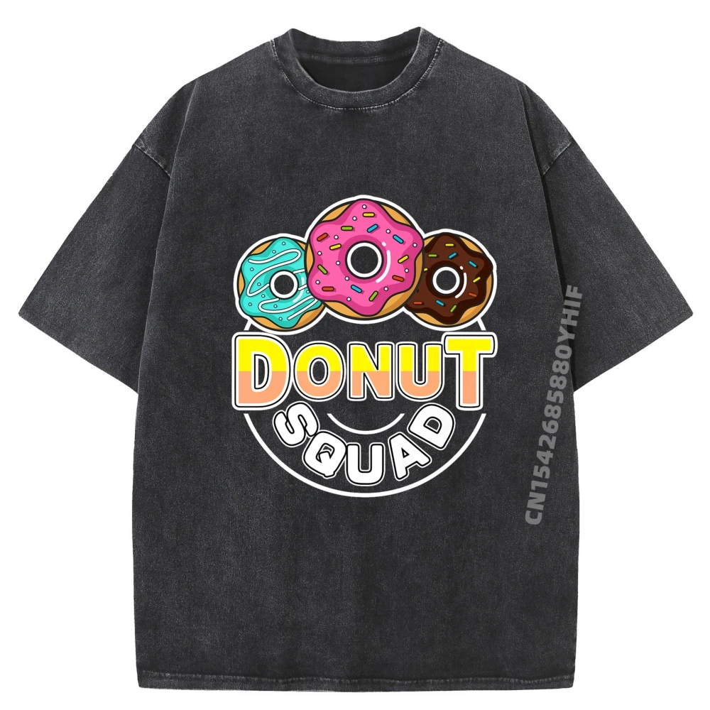 Donut Squad Matching Donut Party Новейшая мужская футболка Классические удобные топы с короткими рукавами Футболки Мужская дизайнерская стираная футболка
Donut Squad Matching Donut Party Новейшая мужская футболка Классические удобные топы с короткими рукавами Футболки Мужская дизайнерская стираная футболка