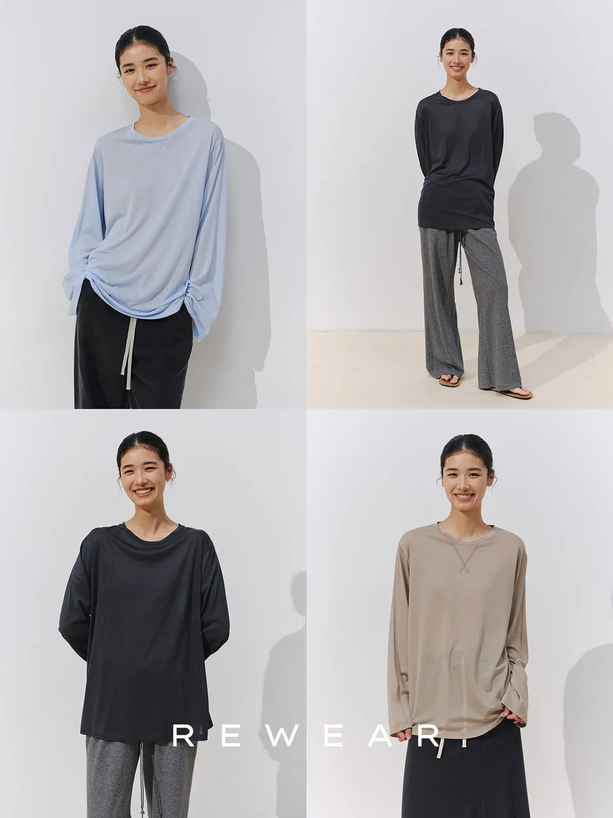 Женская свободная футболка REWEAR с длинным рукавом из шелковистого лиоцелла, драпированная, с цветовыми блоками, вязаная, летняя, дышащая, мягкая, из полиэстера
Женская свободная футболка REWEAR с длинным рукавом из шелковистого лиоцелла, драпированная, с цветовыми блоками, вязаная, летняя, дышащая, мягкая, из полиэстера
