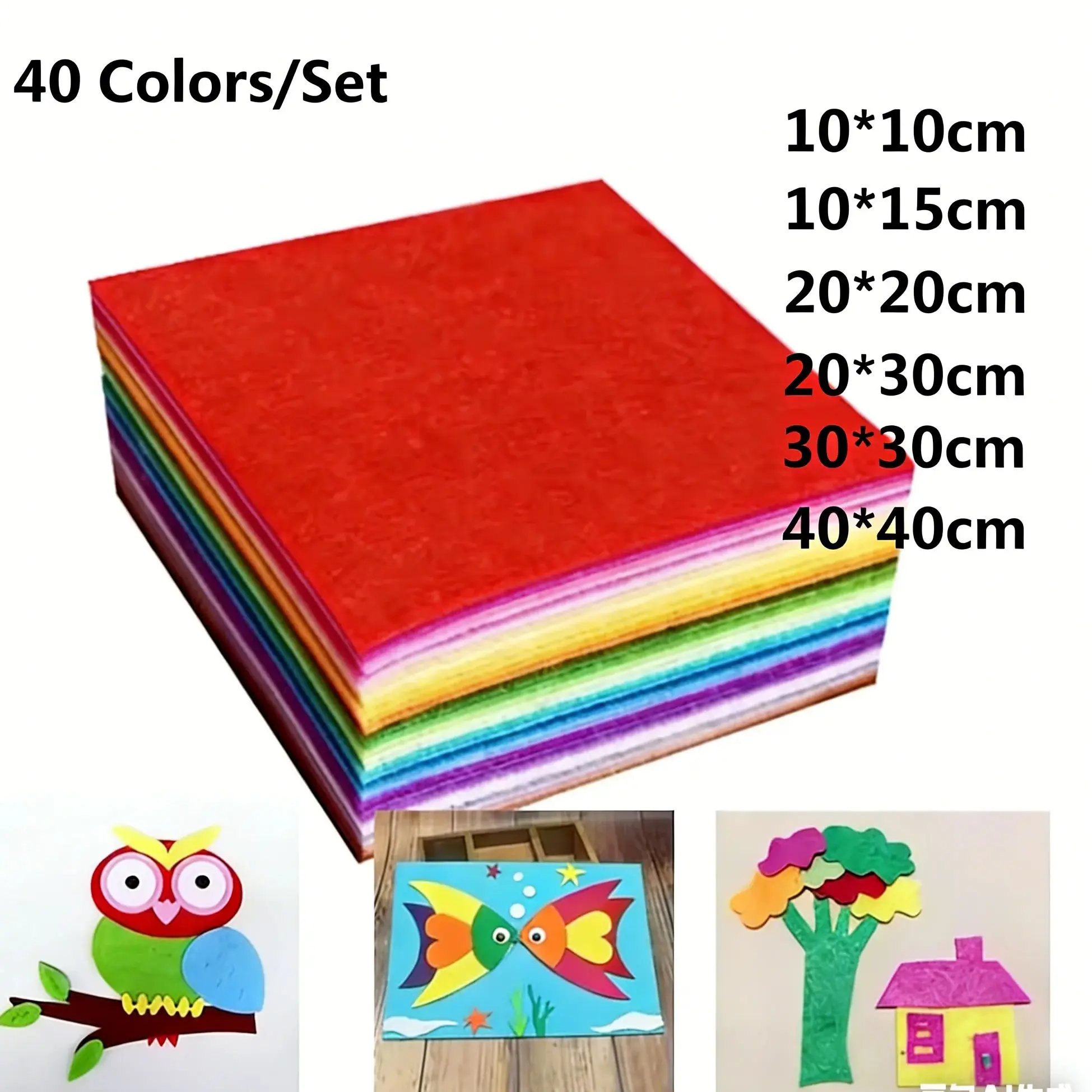 40 шт., новый квадратный фетровый лист, нетканая ткань, сделай сам, лоскутная ткань для квилтинга, для ручного шитья, ремесло, кукла, игрушка, скрапбукинг
40 шт., новый квадратный фетровый лист, нетканая ткань, сделай сам, лоскутная ткань для квилтинга, для ручного шитья, ремесло, кукла, игрушка, скрапбукинг