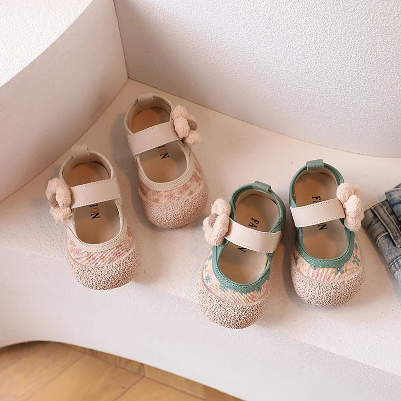 Autumn Girl's Mary Janes Brown Beige Flower Canvas Children Flat Shoes 23-28 Toddler Appliques Flexiable Cute Kids Shoe
Autumn Girl's Mary Janes Brown Beige Flower Canvas Children Flat Shoes 23-28 Toddler Appliques Flexiable Cute Kids Shoe