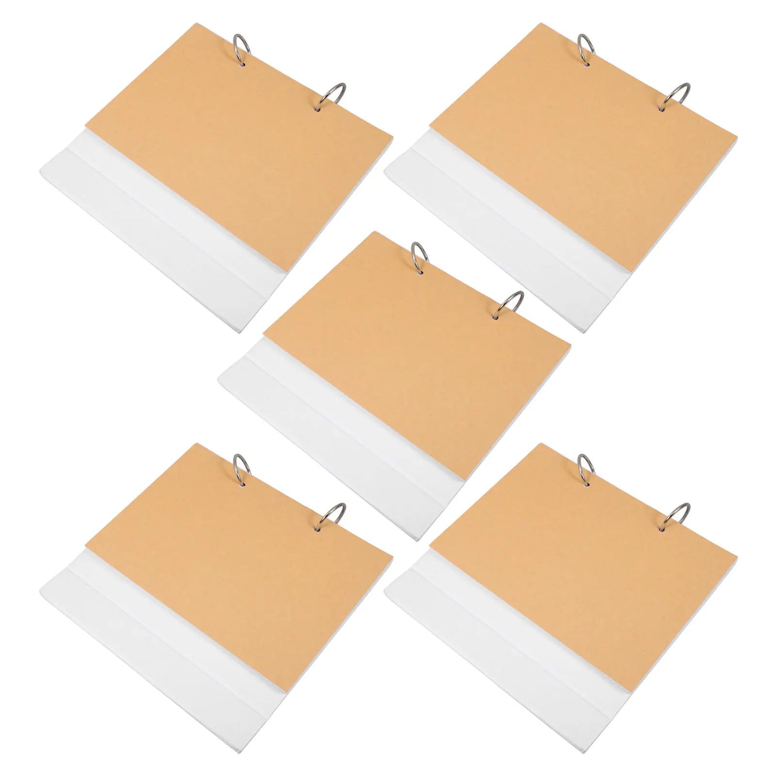 5set Desktop Blank Calendar Planner Refillable Loose-Leaf Tabletop Flip Pages Binder Metal Ring Wire-Bound For Office School
5set Desktop Blank Calendar Planner Refillable Loose-Leaf Tabletop Flip Pages Binder Metal Ring Wire-Bound For Office School