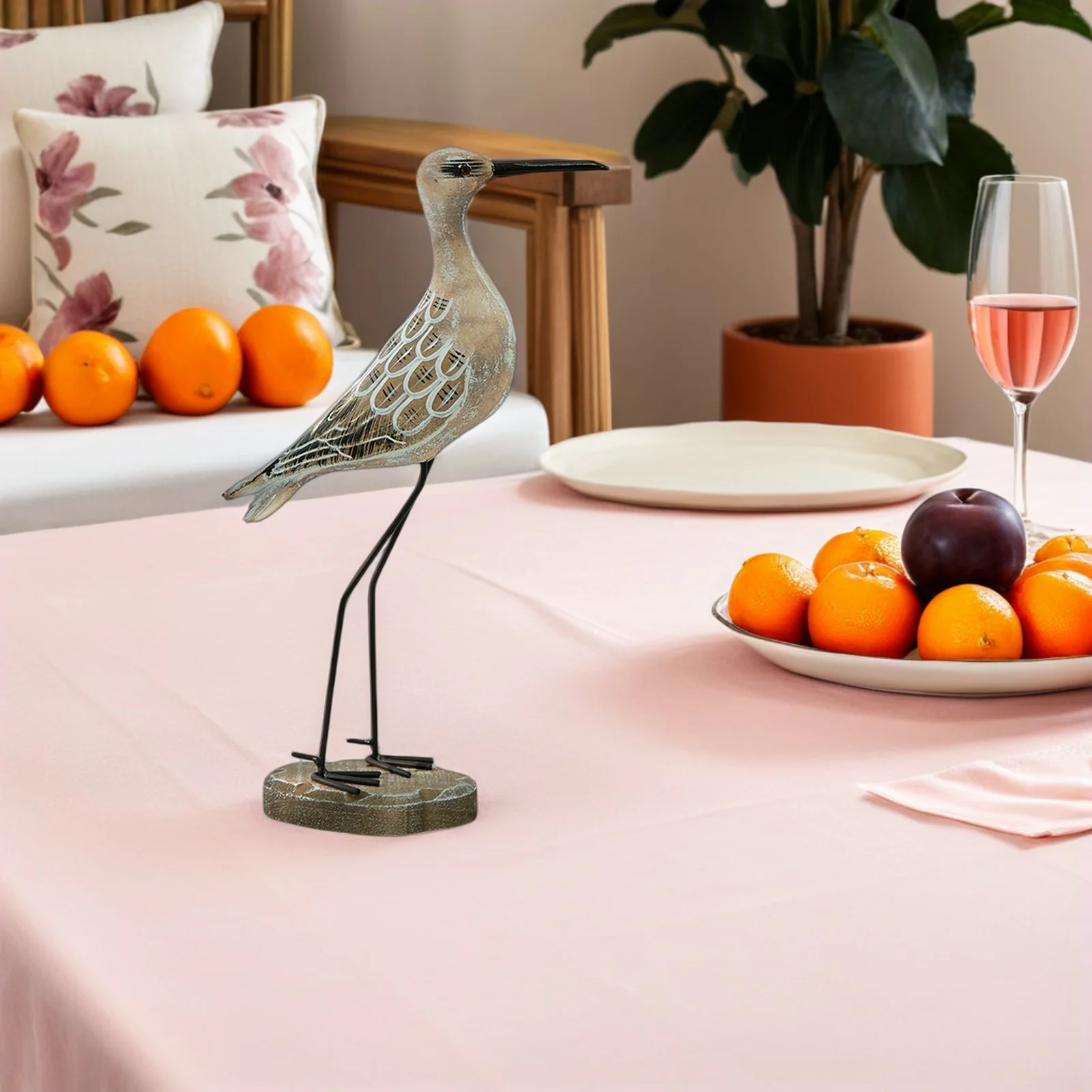 2Pcs Long Legged Vintage Seabird Wooden Coastal Bird Sculpture Nautical Desktop Decoration Beach Home Ornament
2Pcs Long Legged Vintage Seabird Wooden Coastal Bird Sculpture Nautical Desktop Decoration Beach Home Ornament