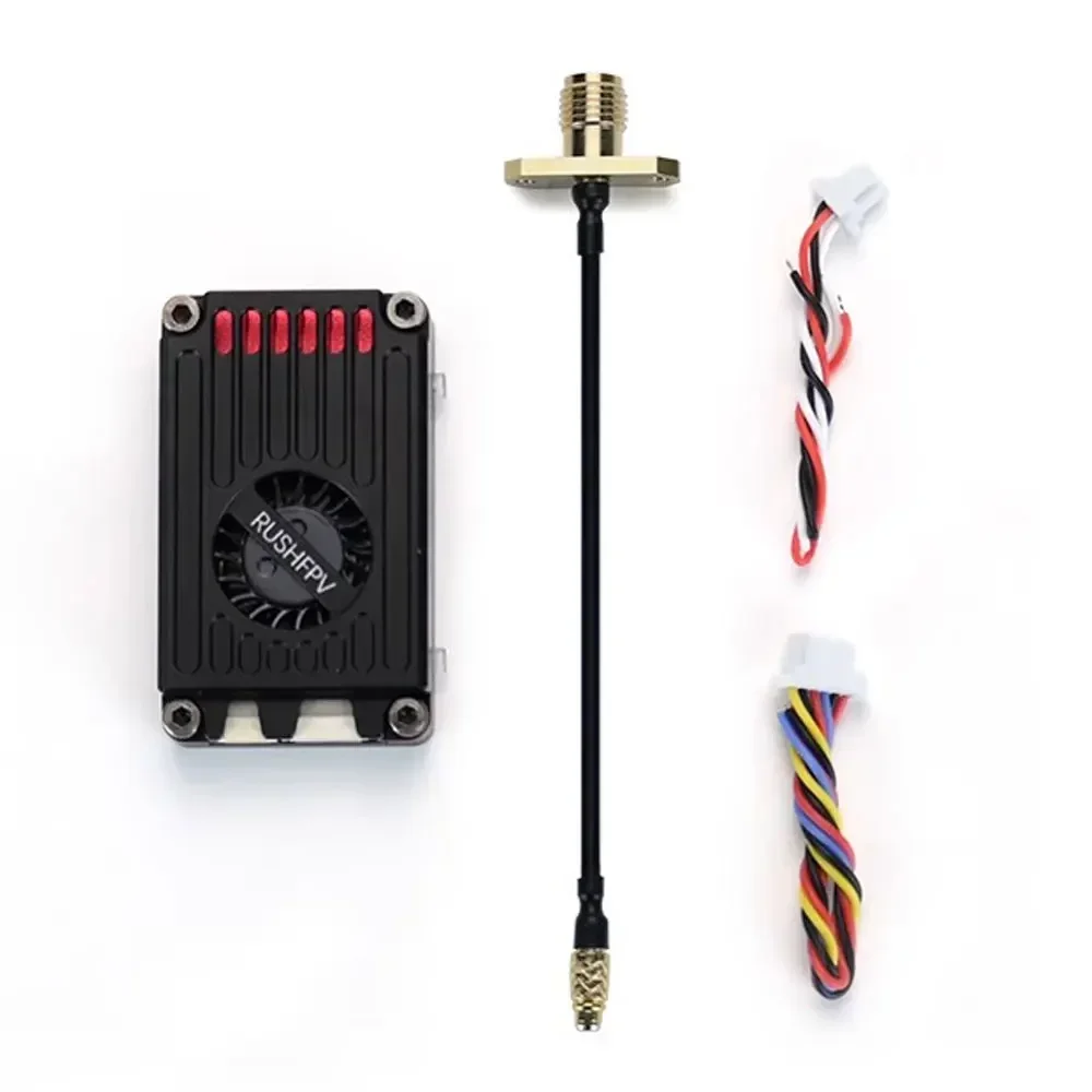 RUSHFPV MAX SOLO XBAND VTX: 4.9GHz Low Interference, 2.5W 8CH, CNC Shell with Cooling Fan for FPV Racing Drone
RUSHFPV MAX SOLO XBAND VTX: 4.9GHz Low Interference, 2.5W 8CH, CNC Shell with Cooling Fan for FPV Racing Drone