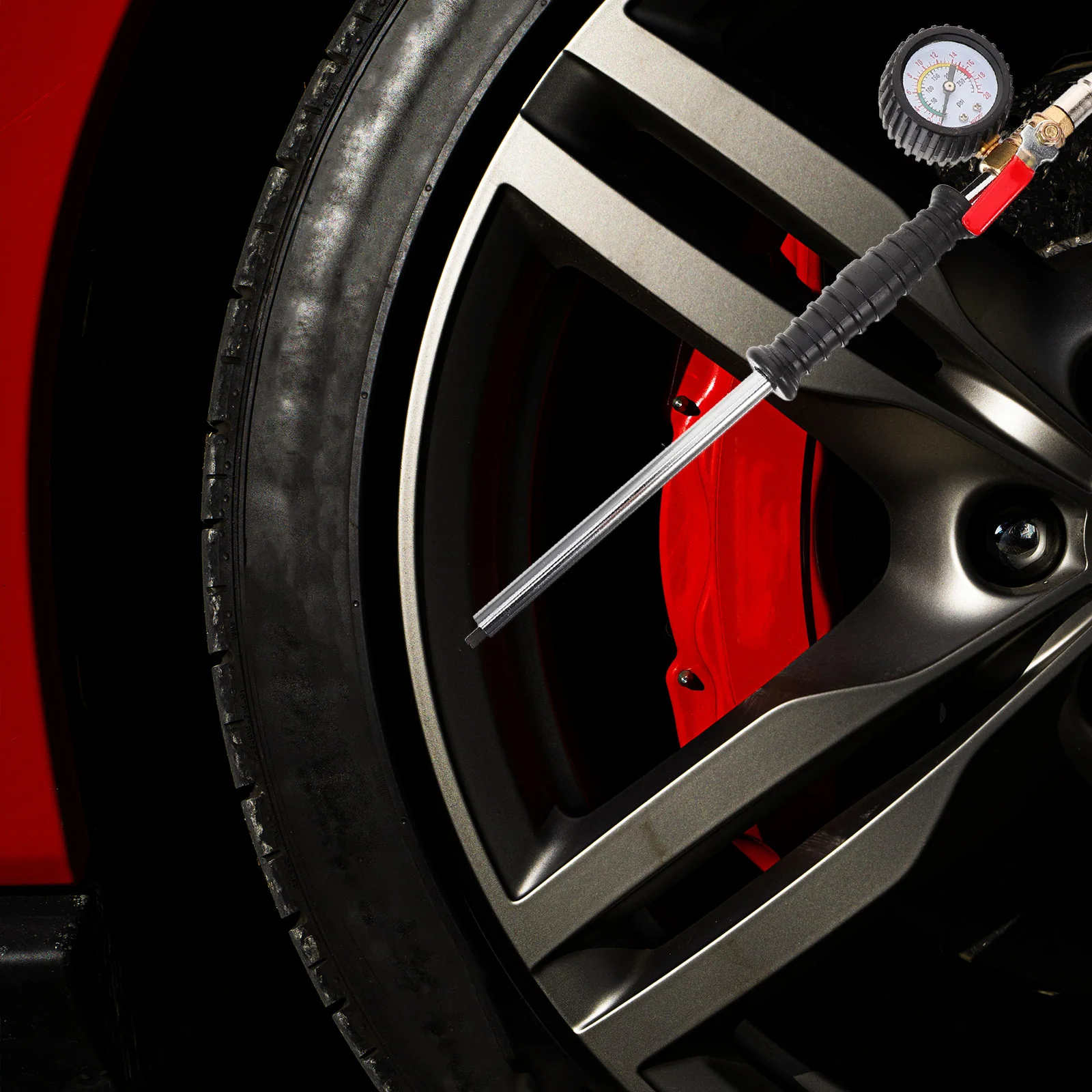 Pressure Gauge Metal Air Chuck For Car Truck Motorcycle Tire Inflator Tire Pressure Gauge Heavy Duty Auto Repair Tool
Pressure Gauge Metal Air Chuck For Car Truck Motorcycle Tire Inflator Tire Pressure Gauge Heavy Duty Auto Repair Tool