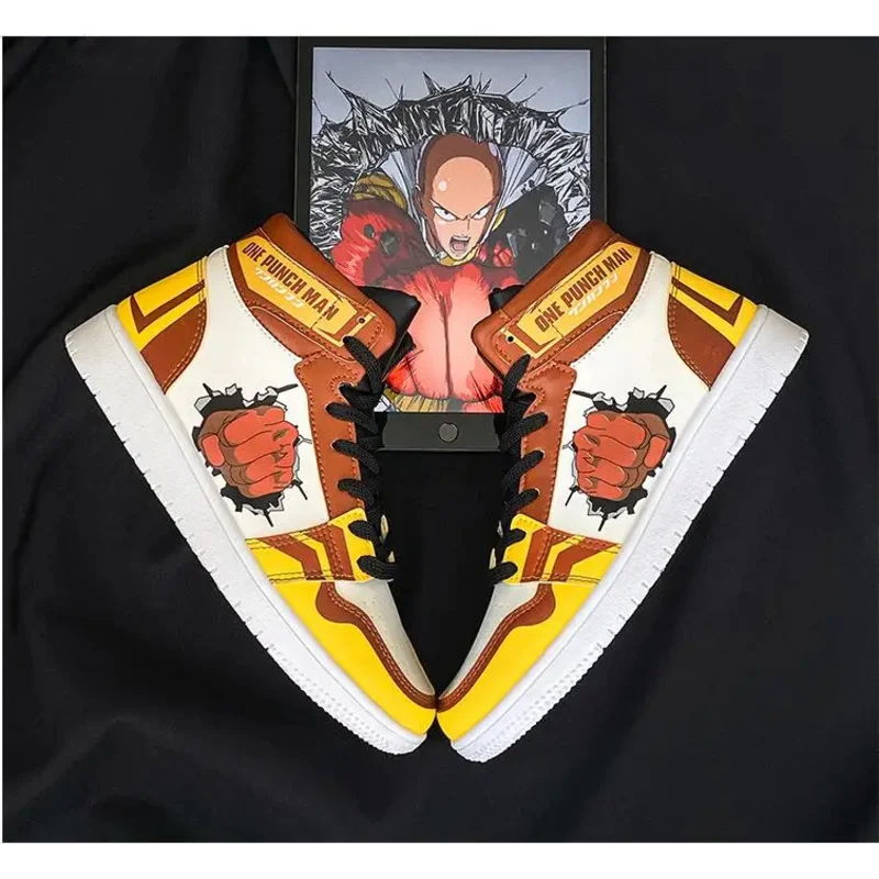 ONE PUNCH-MAN обувь для косплея в стиле аниме, мужская повседневная обувь, кроссовки с кулаком и мультяшным принтом, высокие кроссовки, дропшиппинг
ONE PUNCH-MAN обувь для косплея в стиле аниме, мужская повседневная обувь, кроссовки с кулаком и мультяшным принтом, высокие кроссовки, дропшиппинг