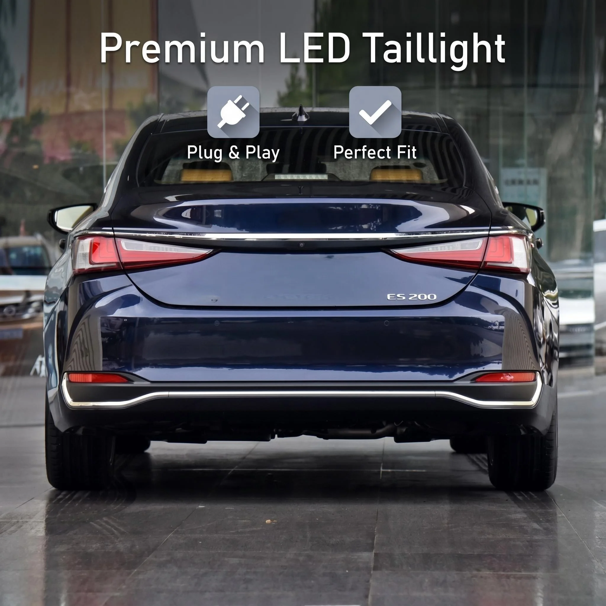 for Lexus ES ES200 ES260 ES300H 2018-23 Car LED Rear Tail Light Warning Brake Stop Lamp Driving Turn Signal Taillight
for Lexus ES ES200 ES260 ES300H 2018-23 Car LED Rear Tail Light Warning Brake Stop Lamp Driving Turn Signal Taillight