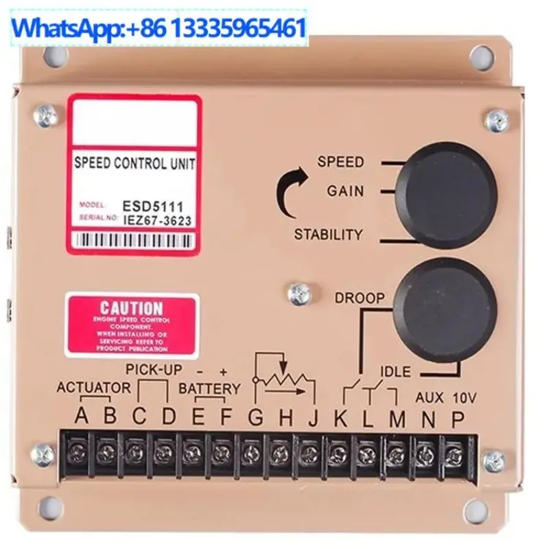 ESD5111 diesel generator set speed board, speed controller, speed control module control module manufacturer
ESD5111 diesel generator set speed board, speed controller, speed control module control module manufacturer