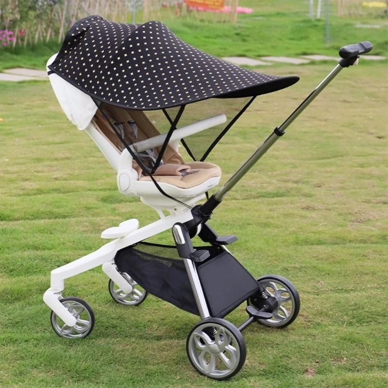 652F Adjustment Sunshade Sun Protections Cover Lovely Pattern Sun Cover Prevent Overheating Lightweight Cover for Strollers
652F Adjustment Sunshade Sun Protections Cover Lovely Pattern Sun Cover Prevent Overheating Lightweight Cover for Strollers