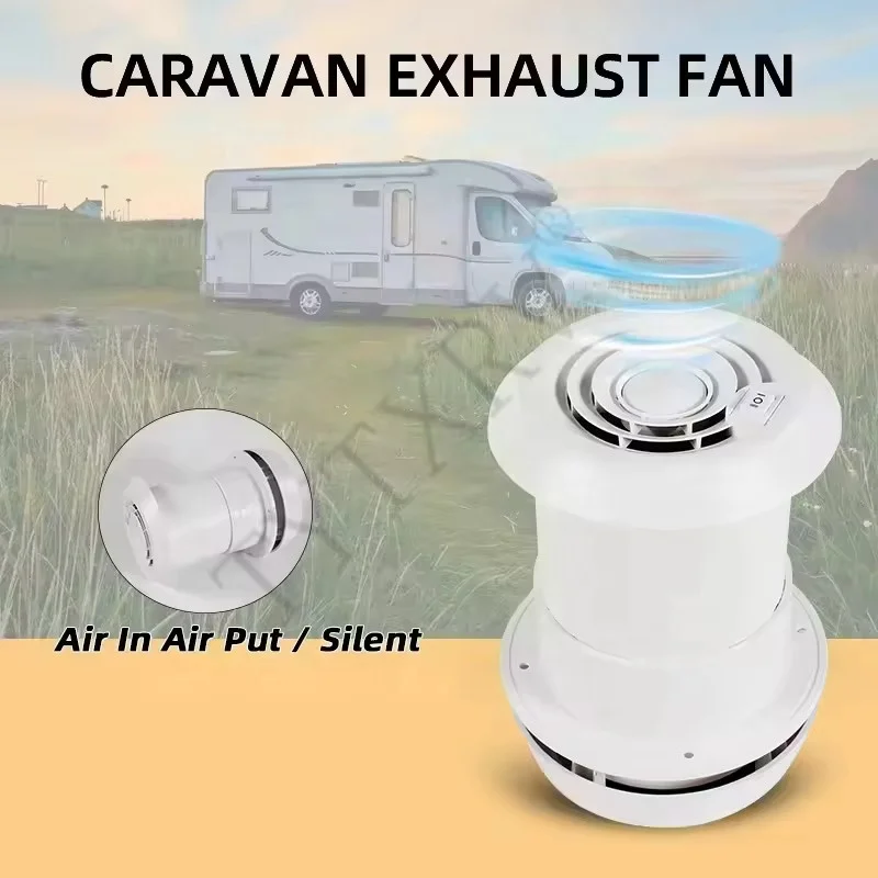 TYTXRV RV Accessories DC 12V Reversible RV Roof Ceiling Vent Mushroom Head Exhaust Fans for RV Parts
TYTXRV RV Accessories DC 12V Reversible RV Roof Ceiling Vent Mushroom Head Exhaust Fans for RV Parts