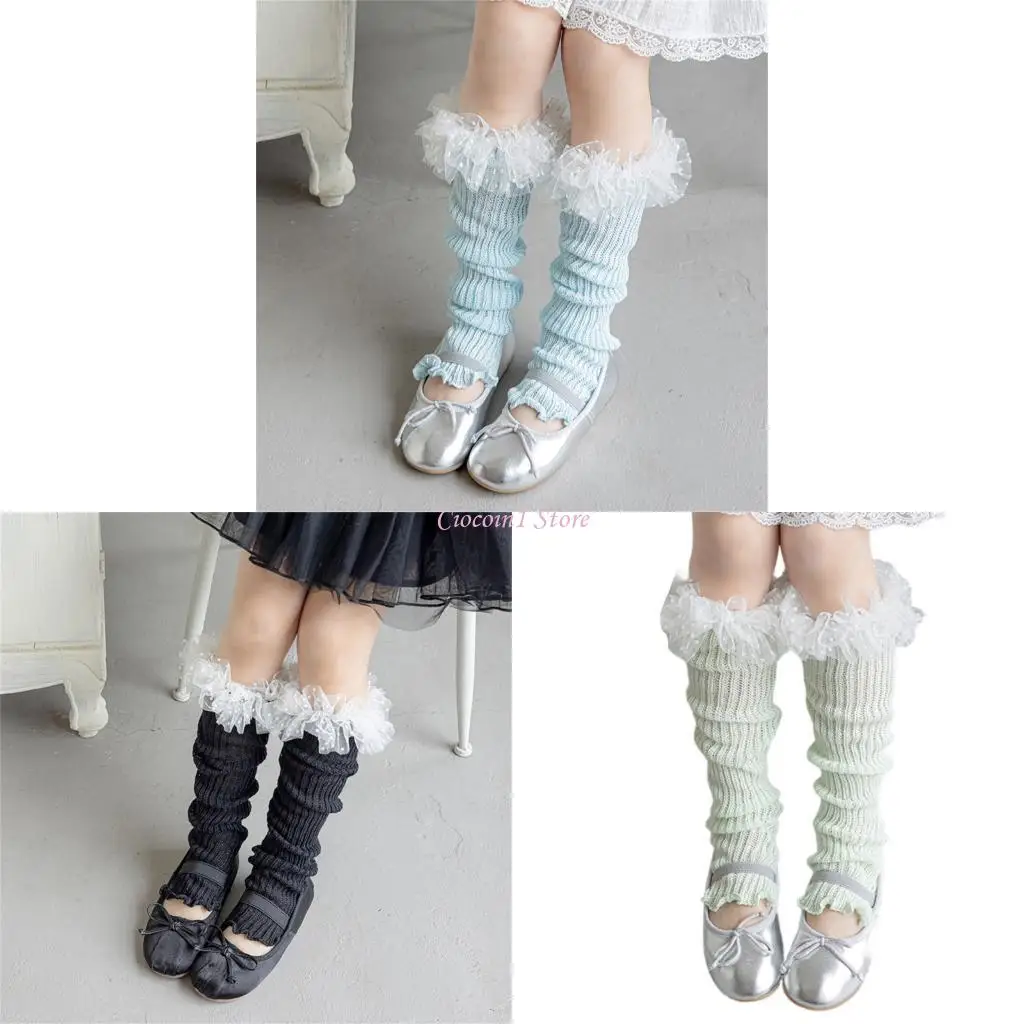 Y1UB Girl Ruffled Dot Tulle Leg Cover 3-13Y Sweet Inspired Soft Elastic Socks Sleeve
Y1UB Girl Ruffled Dot Tulle Leg Cover 3-13Y Sweet Inspired Soft Elastic Socks Sleeve