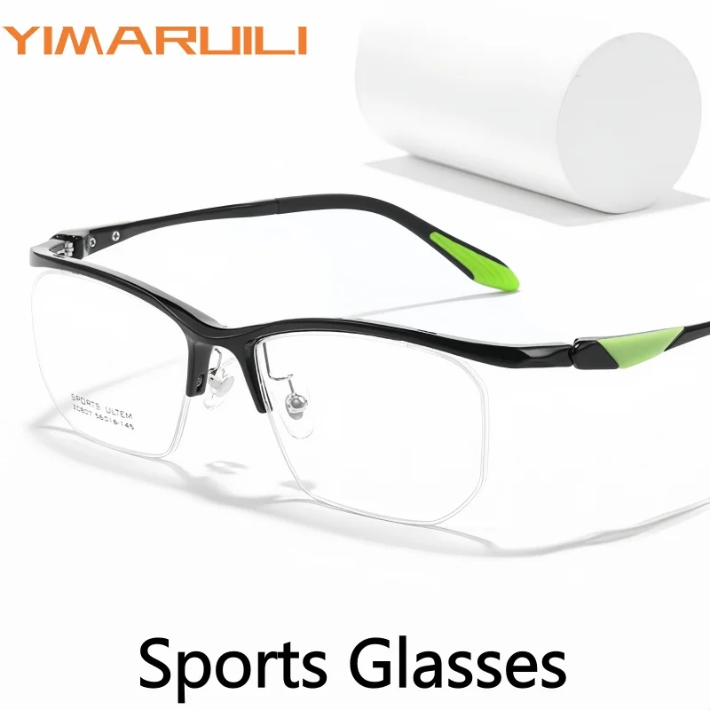 YIMARUILI New Men and Women Cycling Sports Half Frame Glasses Super Light Comfortable Super Tough Ultem Eyeglasses Frame CZ807
YIMARUILI New Men and Women Cycling Sports Half Frame Glasses Super Light Comfortable Super Tough Ultem Eyeglasses Frame CZ807