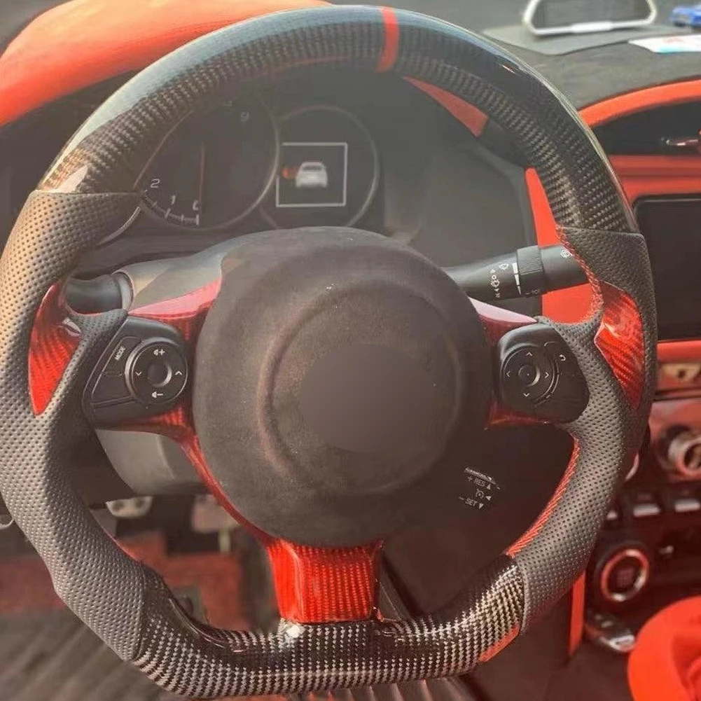 Custom Carbon Fiber Steering Wheel for Toyota 86 GR86 Subaru BRZ 2017-2026 with Trim
Custom Carbon Fiber Steering Wheel for Toyota 86 GR86 Subaru BRZ 2017-2026 with Trim