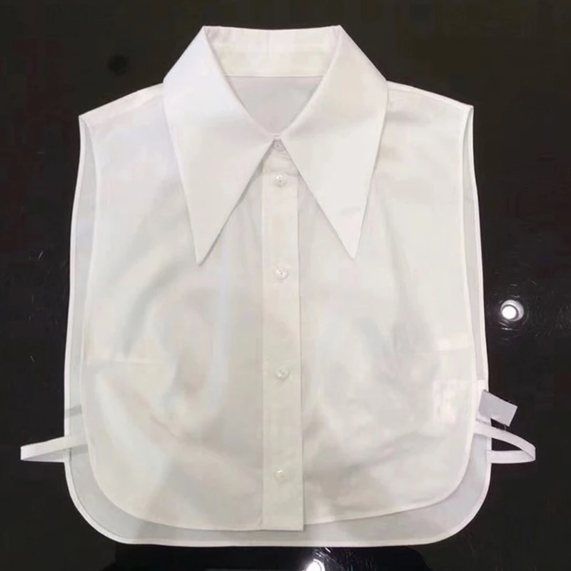 Office Ladies Women Elegant Cotton Detachable Half-Shirt Blouse Solid Color Pointed for Triangle Lapel False Fake Drop Shipping
Office Ladies Women Elegant Cotton Detachable Half-Shirt Blouse Solid Color Pointed for Triangle Lapel False Fake Drop Shipping