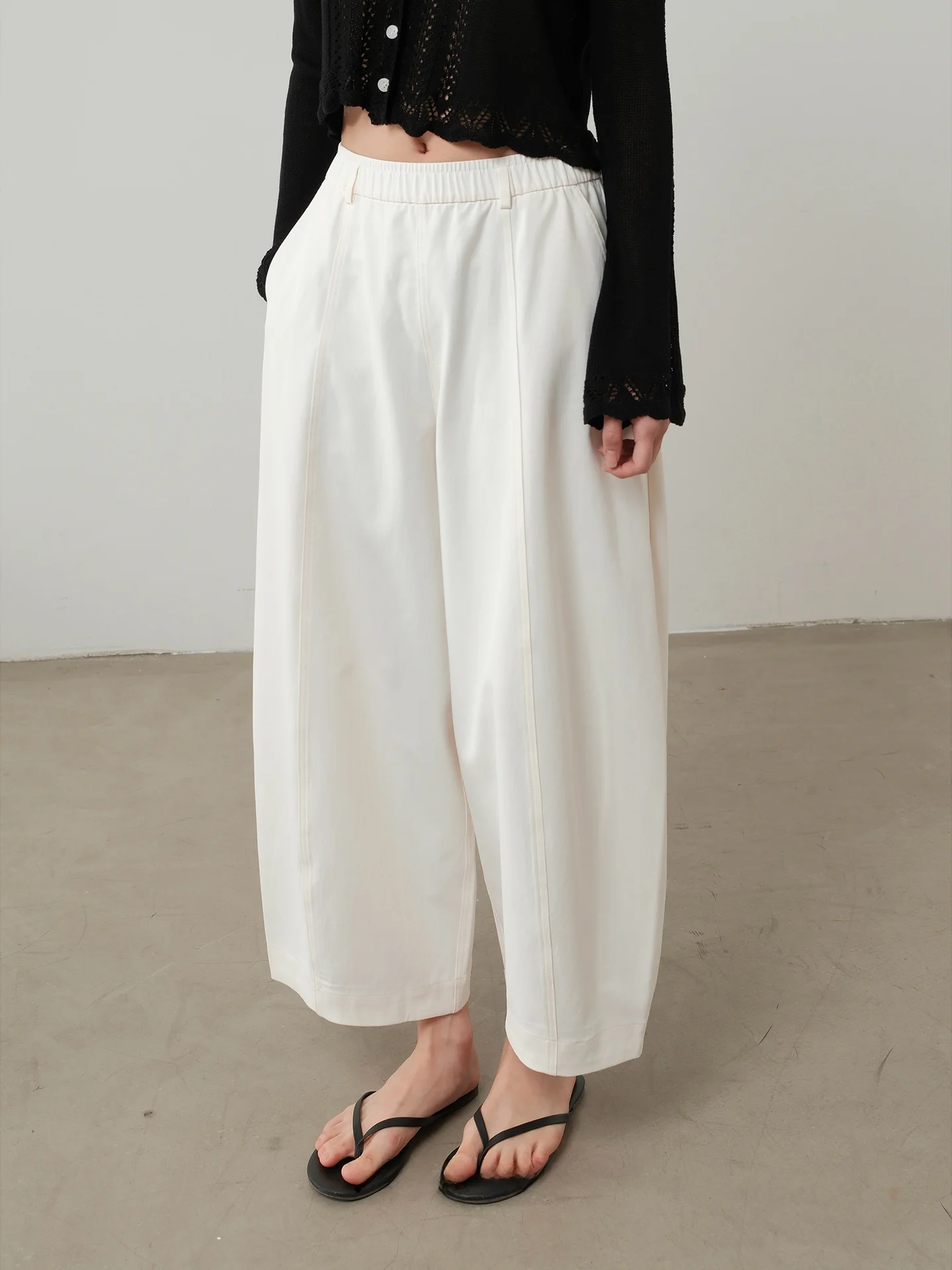 Casual Loose Fit Balloon Pants Nine-Tenths Sensation Natural Waist Polyester Fiber Ladies Fashion Spring Summer Versatile
Casual Loose Fit Balloon Pants Nine-Tenths Sensation Natural Waist Polyester Fiber Ladies Fashion Spring Summer Versatile
