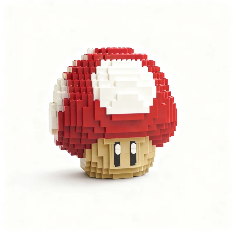706PCS MOC Game Series Red Mushroom Model Custom Puzzle DIY Creative Ideas Toy Birthday Gift Cartoon Display Bricks Holiday
706PCS MOC Game Series Red Mushroom Model Custom Puzzle DIY Creative Ideas Toy Birthday Gift Cartoon Display Bricks Holiday