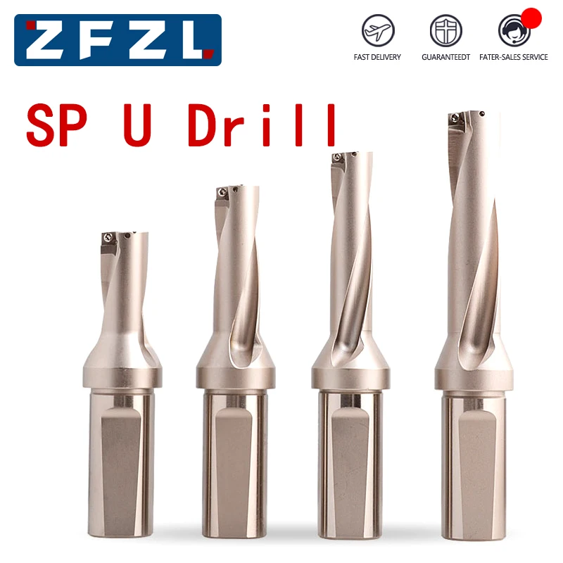 High Quality SP Series Drill Bites Insert Drill Bits 13-50MM Depth 2D 3D 4D SPMG Insert Quick U Drill Machinery Lathes CNC Water
High Quality SP Series Drill Bites Insert Drill Bits 13-50MM Depth 2D 3D 4D SPMG Insert Quick U Drill Machinery Lathes CNC Water