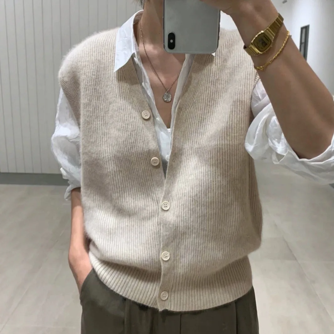 Autumn New Women Cardigan Elegant Knitted Sleeveless Female Casual Sweater Tanks Fashion New Slim Ladies Casual Tops Clothes
Autumn New Women Cardigan Elegant Knitted Sleeveless Female Casual Sweater Tanks Fashion New Slim Ladies Casual Tops Clothes