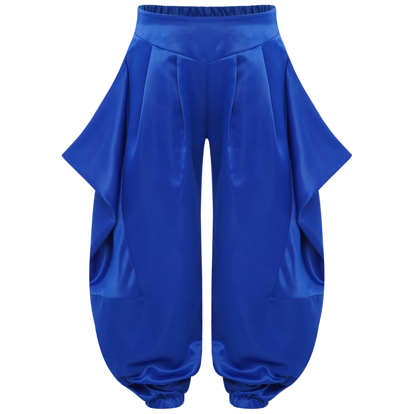 Kids Girl Ruffled Half Elastic Waistband Belly Dance Harem Pants Dance Outfit for Dancing Practice Performance Fancy Dress Party
Kids Girl Ruffled Half Elastic Waistband Belly Dance Harem Pants Dance Outfit for Dancing Practice Performance Fancy Dress Party