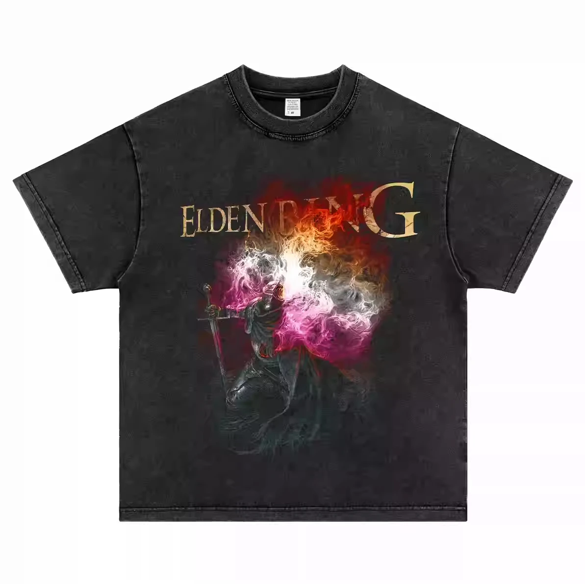 Летний модный дизайн Eldon Fa Ring Epilepsy Fire Three Fingers Knight Soul Series Удобная футболка с игровым принтом в стиле ретро Do Old
Летний модный дизайн Eldon Fa Ring Epilepsy Fire Three Fingers Knight Soul Series Удобная футболка с игровым принтом в стиле ретро Do Old