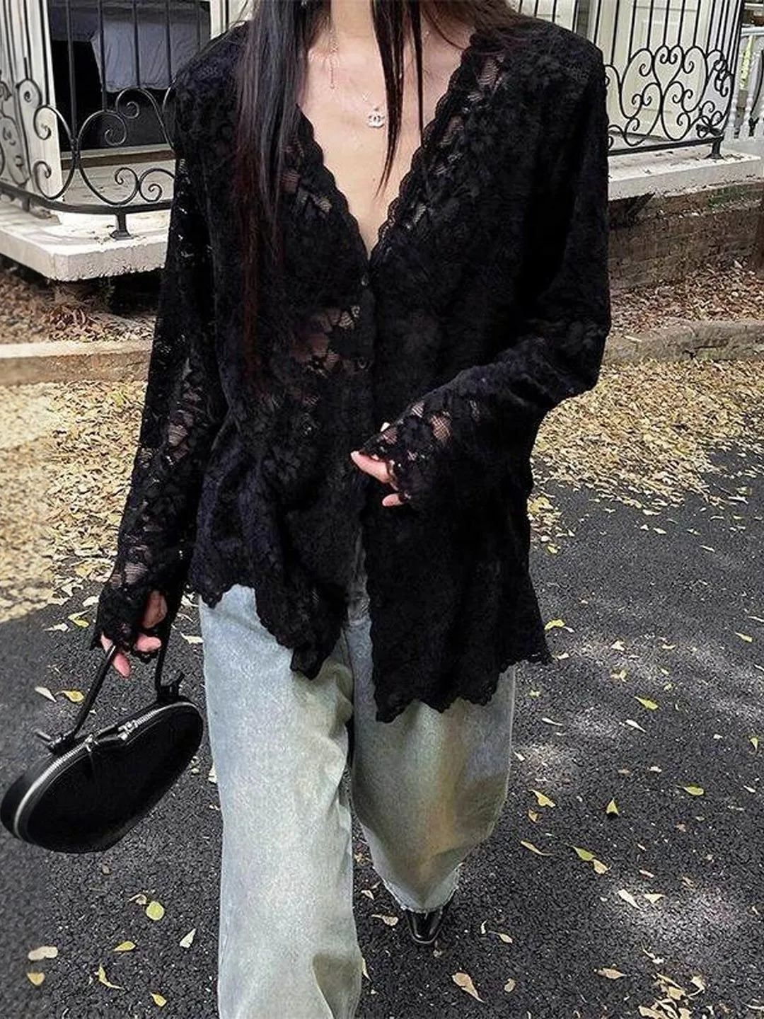 High-End Retro Black V-Neck Long Sleeve Open Cardigan Women's Loose Commute Jacket plus Size Casual High Waist A-Line Skirt
High-End Retro Black V-Neck Long Sleeve Open Cardigan Women's Loose Commute Jacket plus Size Casual High Waist A-Line Skirt