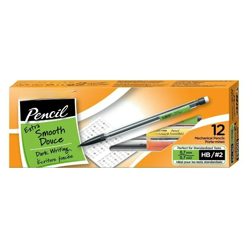 Mechanical Pencils with Erasers, Medium Point (0.7mm), 12-Count Pack, Bulk Mechanical Pencils for School or Office Supplies
Mechanical Pencils with Erasers, Medium Point (0.7mm), 12-Count Pack, Bulk Mechanical Pencils for School or Office Supplies