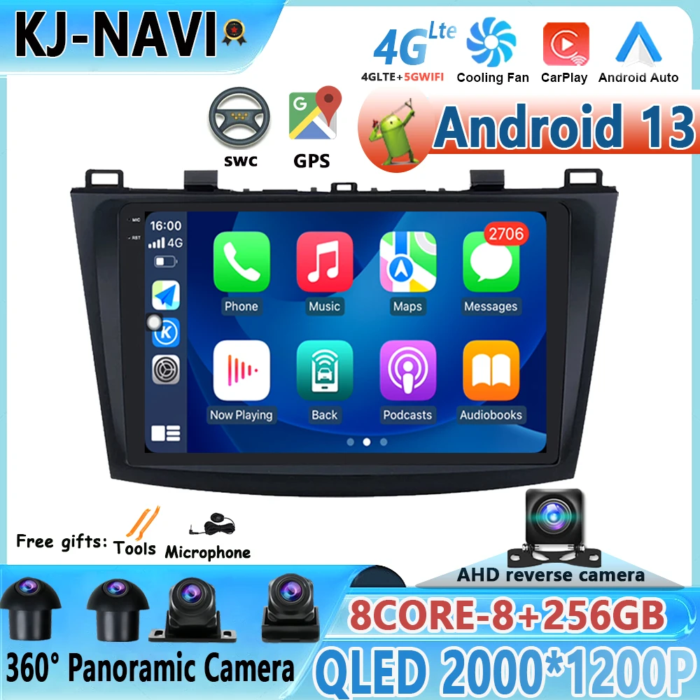 Car Radio Multimedia Video Carplay For Mazda 3 II For Mazda3 BL 2009 - 2013 Rear Camera Android 13 Bluetooth GPS No 2 Din DVD
Car Radio Multimedia Video Carplay For Mazda 3 II For Mazda3 BL 2009 - 2013 Rear Camera Android 13 Bluetooth GPS No 2 Din DVD