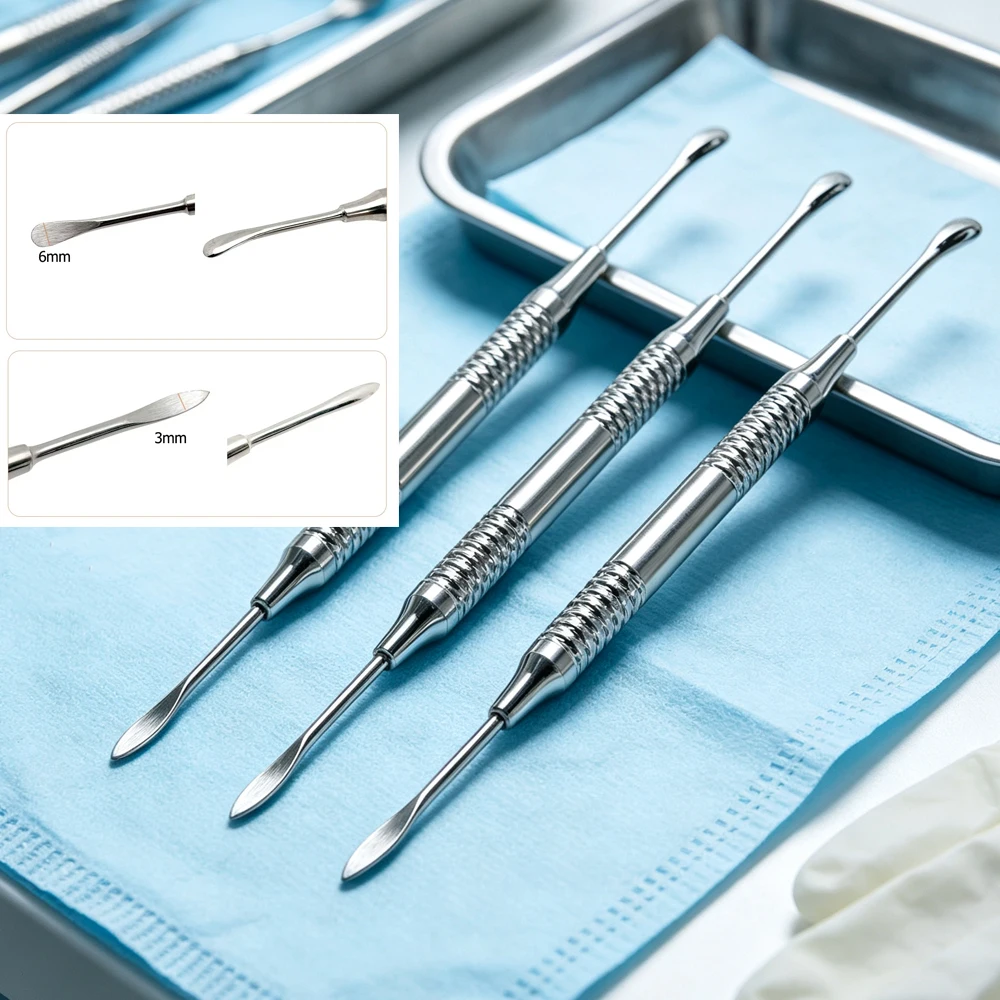3PCS or 5PCS Dental Periosteal Elevator Double Ended for Implant Surgery Tissue Retraction Autoclave Surgical Instrument
3PCS or 5PCS Dental Periosteal Elevator Double Ended for Implant Surgery Tissue Retraction Autoclave Surgical Instrument