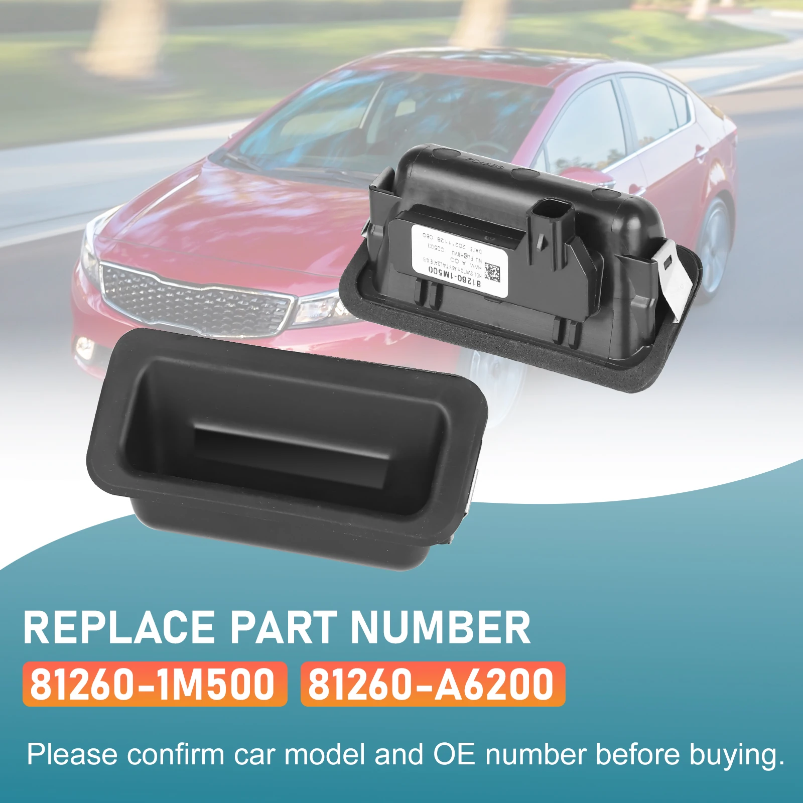 For Hyundai I20 I30 Rear Trunk Lock Boot Release Switch Button Car Accessories 81260-A6200 81260-1M500 81260A6200 812601M500
For Hyundai I20 I30 Rear Trunk Lock Boot Release Switch Button Car Accessories 81260-A6200 81260-1M500 81260A6200 812601M500