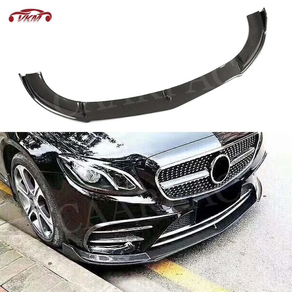 For Benz W213 Sport E-Class E200 E260 E300 2016-2019 Carbon Fiber Front Bumper Lip Spoiler Chin Guard Car Styling
For Benz W213 Sport E-Class E200 E260 E300 2016-2019 Carbon Fiber Front Bumper Lip Spoiler Chin Guard Car Styling