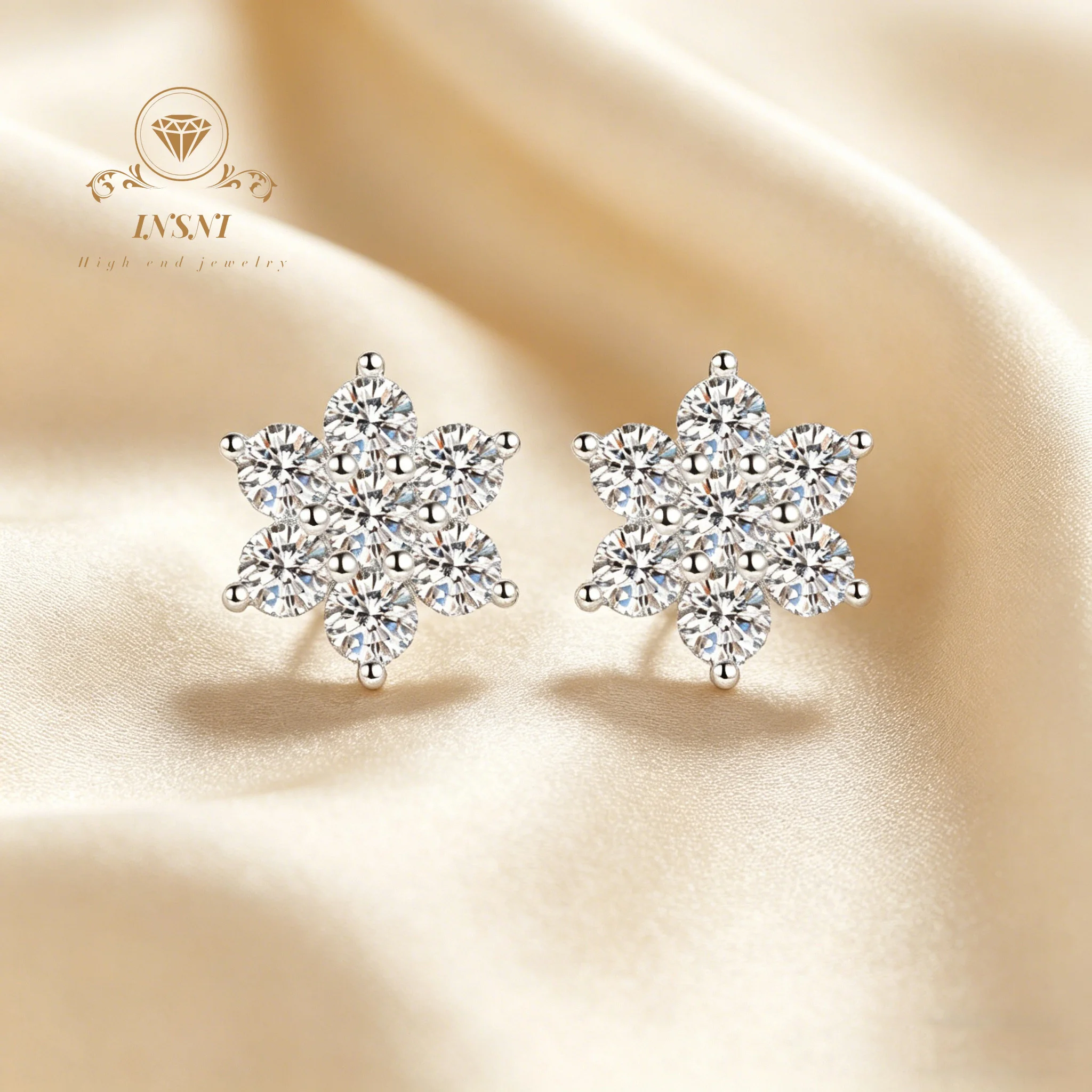 1.4Ct 925 Sterling Silver Stud Earrings for Women, Moissanite Sunflower Earrings Affordable Light Luxury Jewelry Women Gift
1.4Ct 925 Sterling Silver Stud Earrings for Women, Moissanite Sunflower Earrings Affordable Light Luxury Jewelry Women Gift