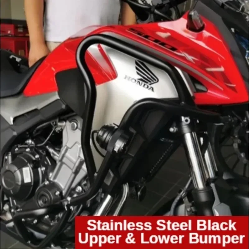 Motorcycle Engine Guard Crash Bars Bumper Stunt Cage Frame Protection Steel Fairing Protector Highway Bars For Honda CB500X
Motorcycle Engine Guard Crash Bars Bumper Stunt Cage Frame Protection Steel Fairing Protector Highway Bars For Honda CB500X