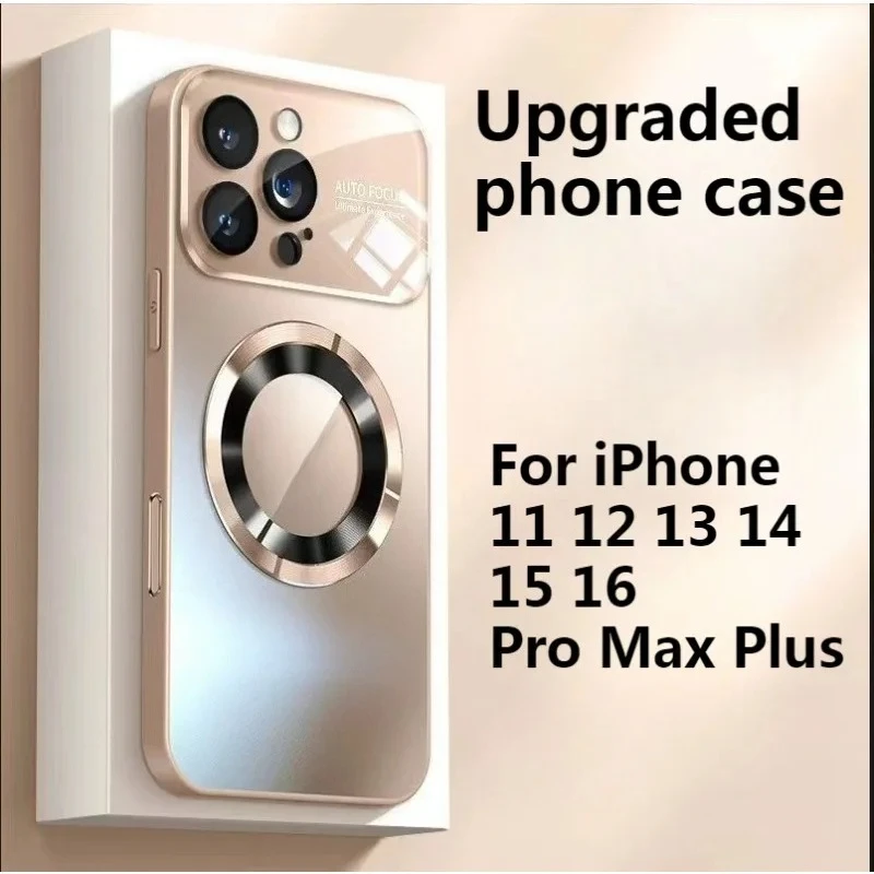 Fall Prevention with Lens Film Magnetic Wireless Charging Phone Casee for IPhone 11 12 13 14 15 16 Pro Max Plus Shockproof Cover
Fall Prevention with Lens Film Magnetic Wireless Charging Phone Casee for IPhone 11 12 13 14 15 16 Pro Max Plus Shockproof Cover