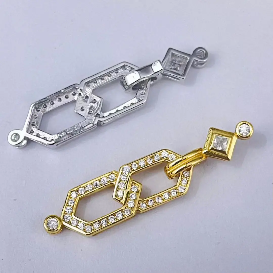 Wholesale DIY 925 Sterling Silver Necklace Bracelet Clasp Hook Accessories for 5-15mm Pearls 5pcs/lot
Wholesale DIY 925 Sterling Silver Necklace Bracelet Clasp Hook Accessories for 5-15mm Pearls 5pcs/lot