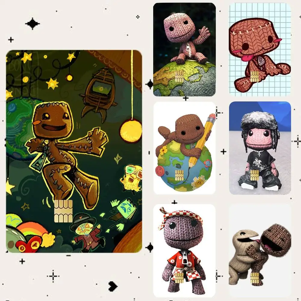 Funny LBP Sackboy Cartoon Style HD Waterproof Card Skins Protective Stickers for Credit Bank Game Cards
Funny LBP Sackboy Cartoon Style HD Waterproof Card Skins Protective Stickers for Credit Bank Game Cards