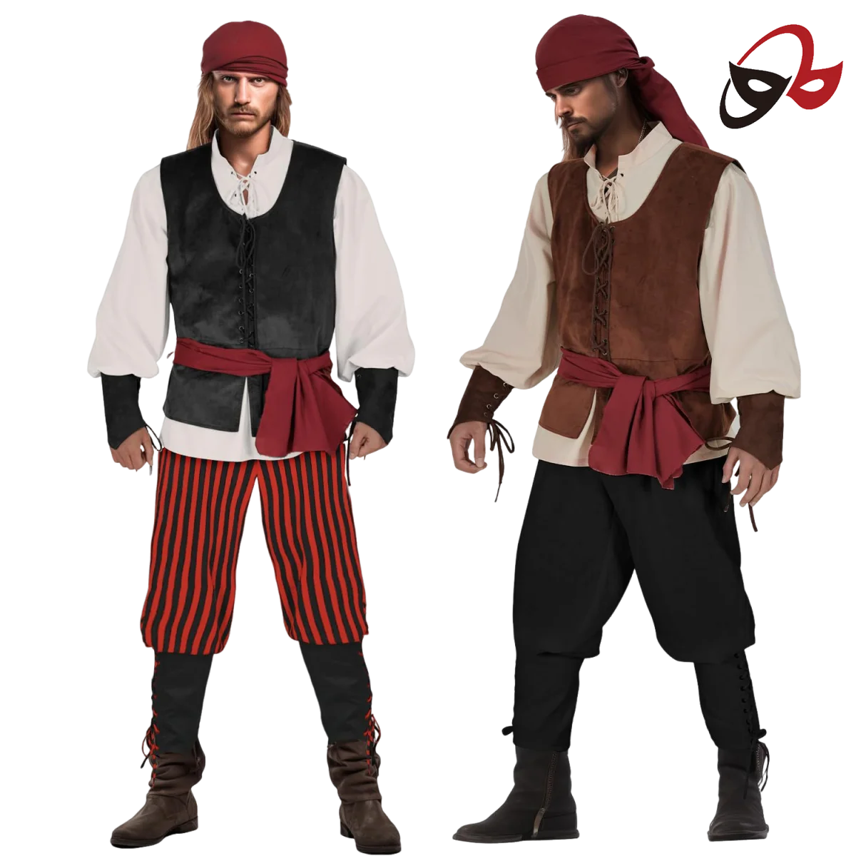 Pirates Caribbean Renaissance Vest Adult Pirate Costume Halloween Jack Sparrow Style Medieval Cosplay Stage Performance Outfit
Pirates Caribbean Renaissance Vest Adult Pirate Costume Halloween Jack Sparrow Style Medieval Cosplay Stage Performance Outfit
