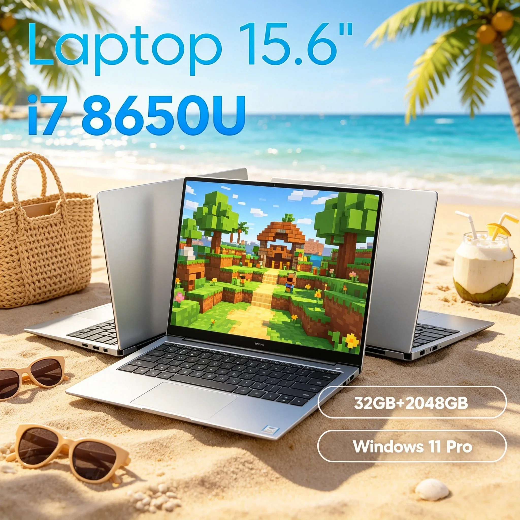 Upgraded Large Configuration Laptop 32GB RAM+2TB M.2 SSD Ultra Slim Body Easy Carry Laptop
Upgraded Large Configuration Laptop 32GB RAM+2TB M.2 SSD Ultra Slim Body Easy Carry Laptop